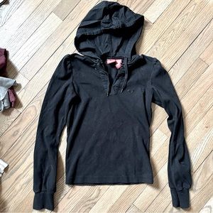 ROXY Hooded Long Sleeve Shirt. Size Small.